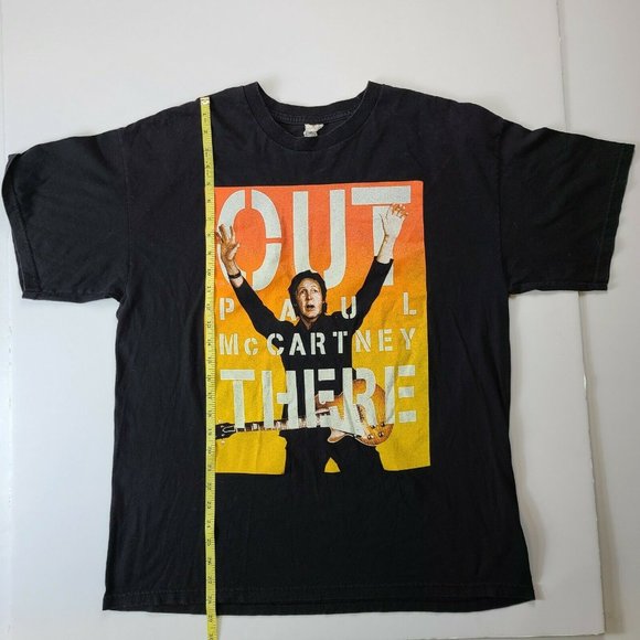 Paul McCartney Out There Concert Tour T Shirt Size XL Farewell Candlestick Park - Picture 4 of 7